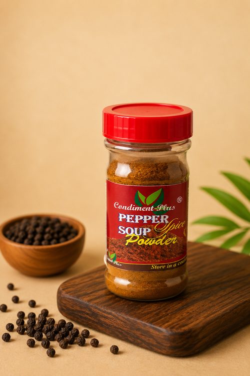 Pepper Soup Spice Powder, 80g pack by Condimentplus